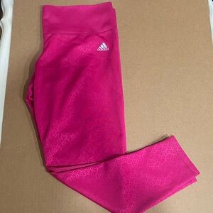 Adidas Women's Pink Leggings